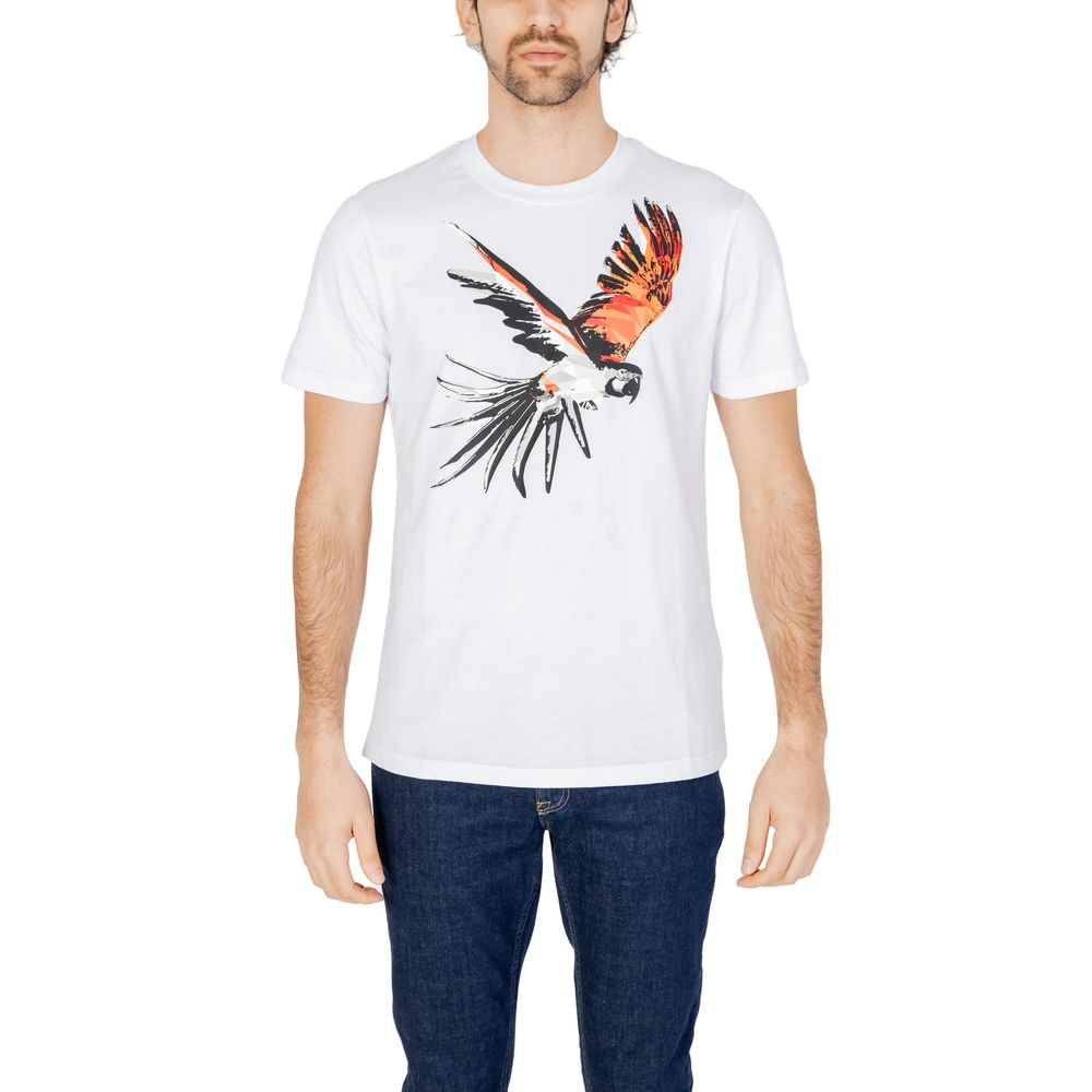 Antony Morato White Cotton T-Shirt - IT54 | XXL