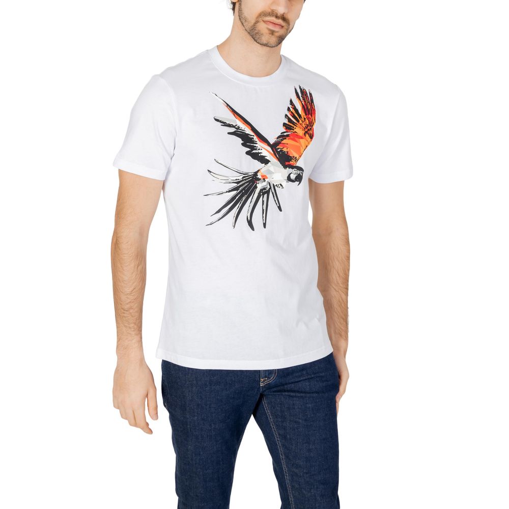 Antony Morato White Cotton T-Shirt - IT54 | XXL