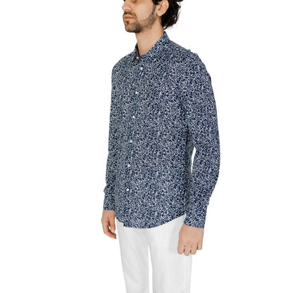 Antony Morato Blue Cotton Shirt - IT46 | S