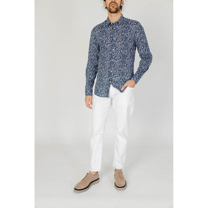 Antony Morato Blue Cotton Shirt - IT46 | S