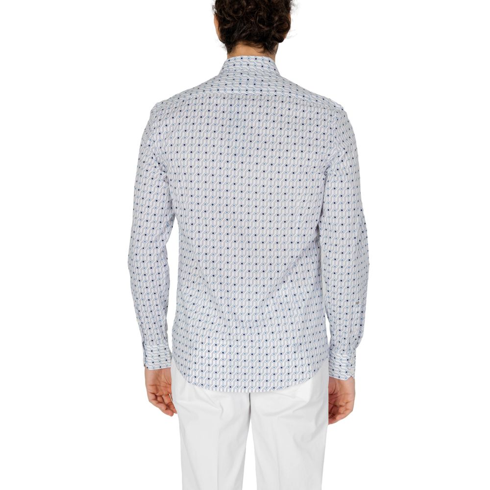 Antony Morato Blue Cotton Shirt - IT48 | M