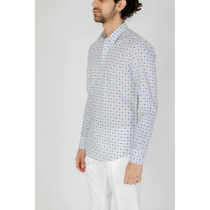 Antony Morato Blue Cotton Shirt - IT48 | M