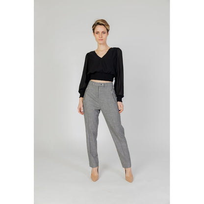 Morgan De Toi Black Polyester Jeans & Pant - IT44|L