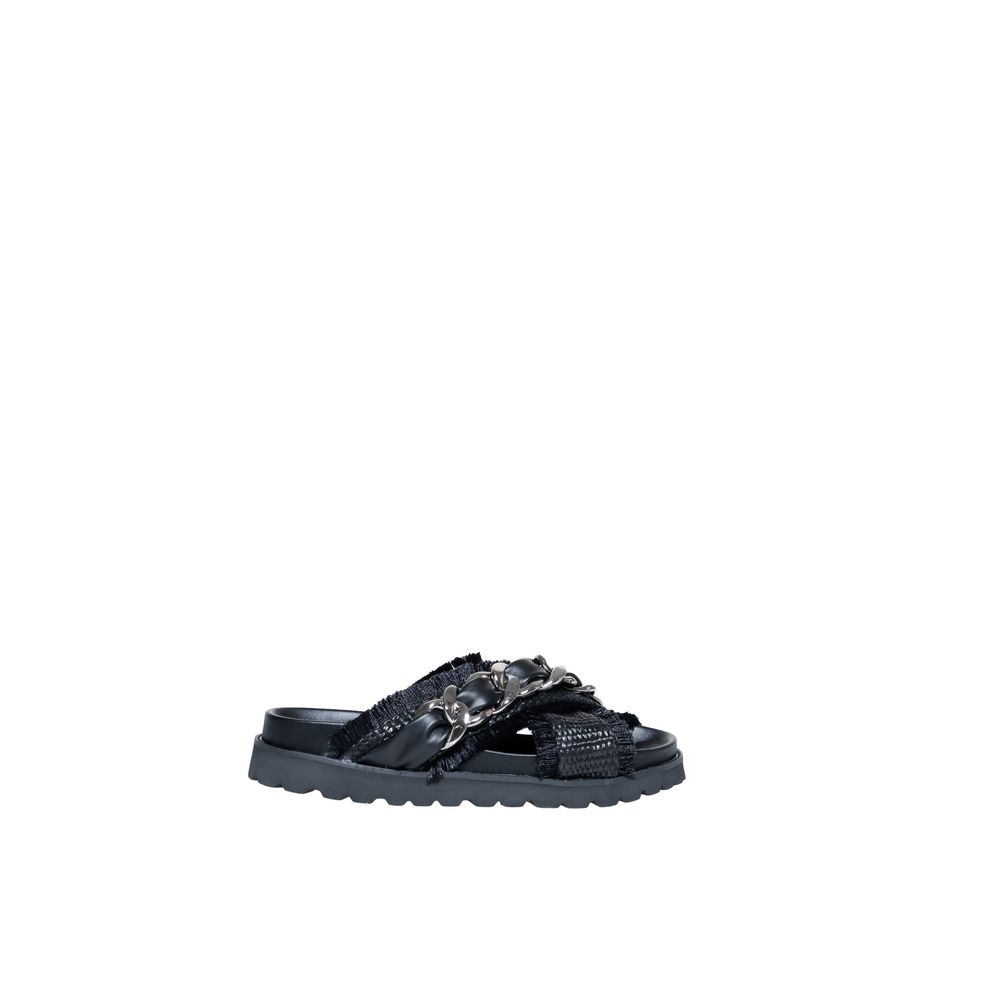 Cult Black Polyethylene Sandal - EU37/US7