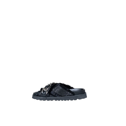 Cult Black Polyethylene Sandal - EU37/US7