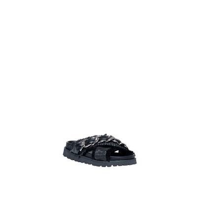 Cult Black Polyethylene Sandal - EU37/US7