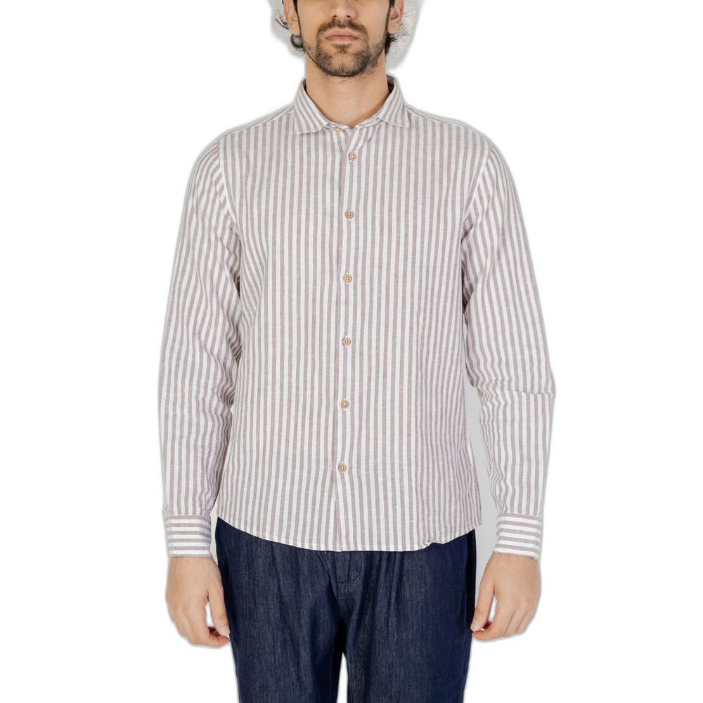 Hamaki-Ho Brown Linen Shirt - IT46 | M