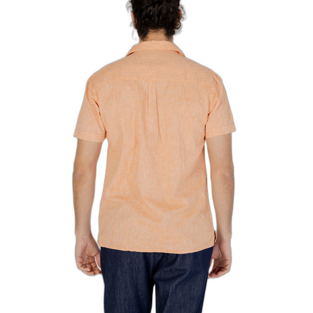 Hamaki-Ho Orange Linen Shirt - IT52 | XL