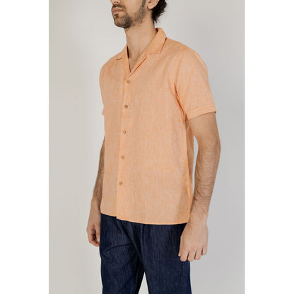 Hamaki-Ho Orange Linen Shirt - IT52 | XL