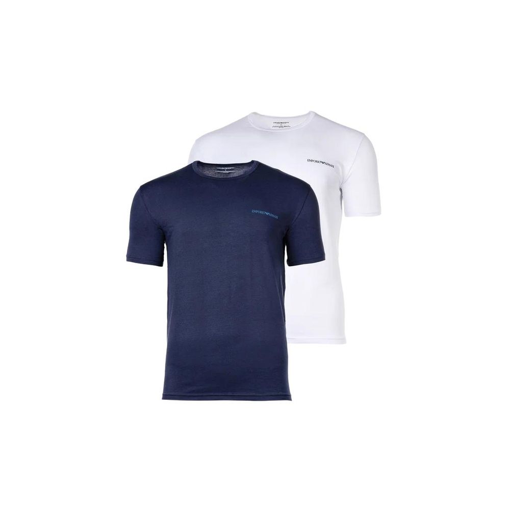 Emporio Armani Underwear Bicolor Cotton T-Shirt - IT48 | L