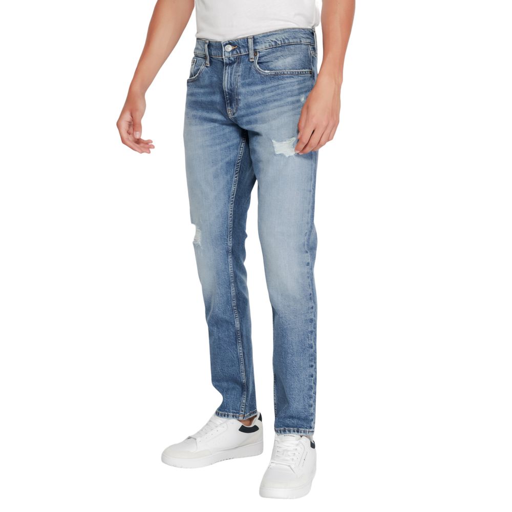 Tommy Hilfiger Jeans Blue Cotton Jeans & Pant - W34 | L32