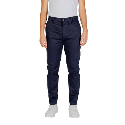 Calvin Klein Blue Cotton Rigenerato Jeans & Pant - W32 | L32