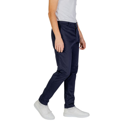 Calvin Klein Blue Cotton Rigenerato Jeans & Pant - W32 | L32