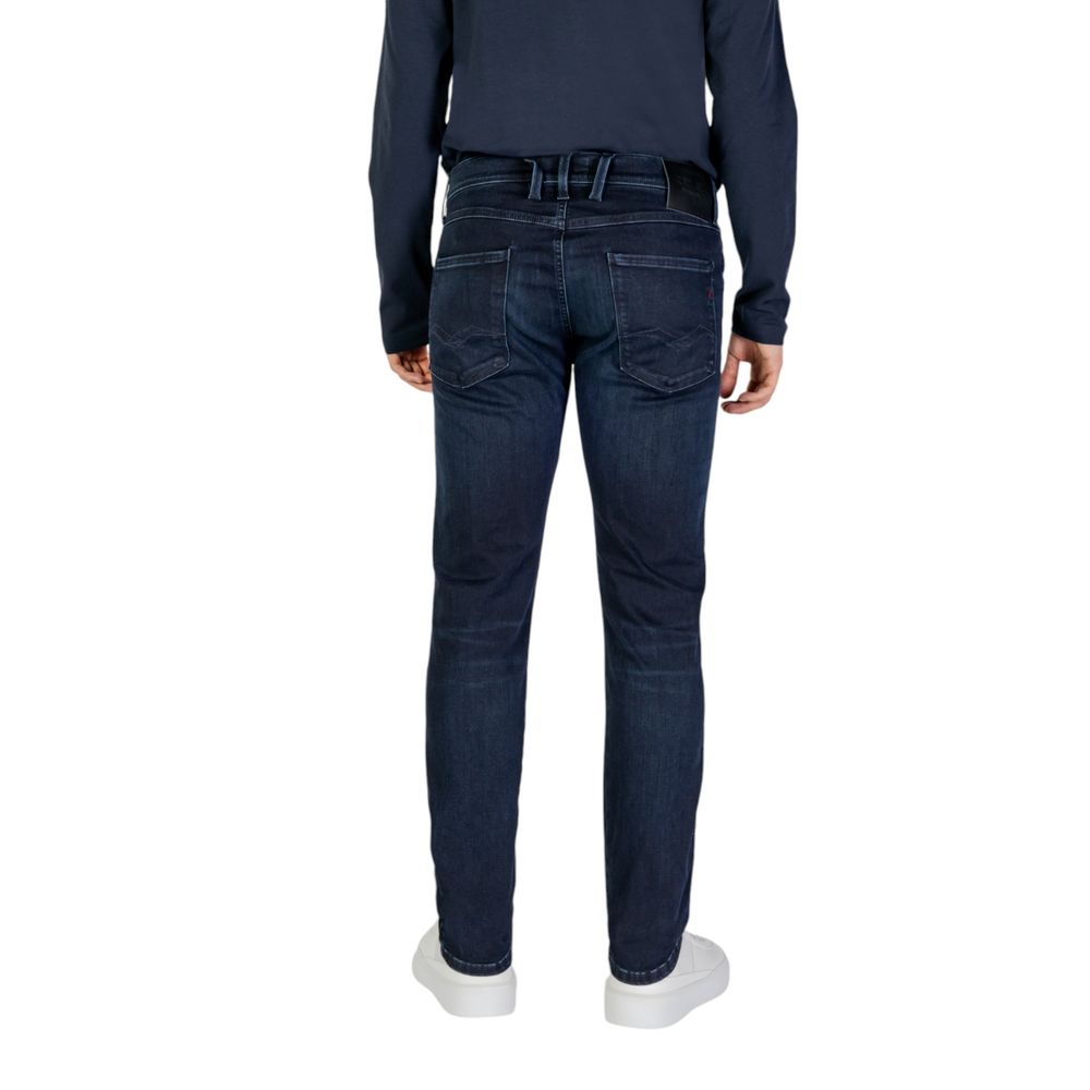 Replay Blue Cotton Jeans & Pant - W38 | L34