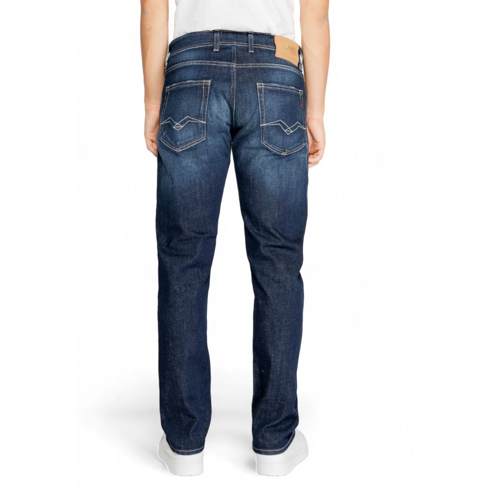 Replay Blue Cotton Jeans & Pant - W38 | L34