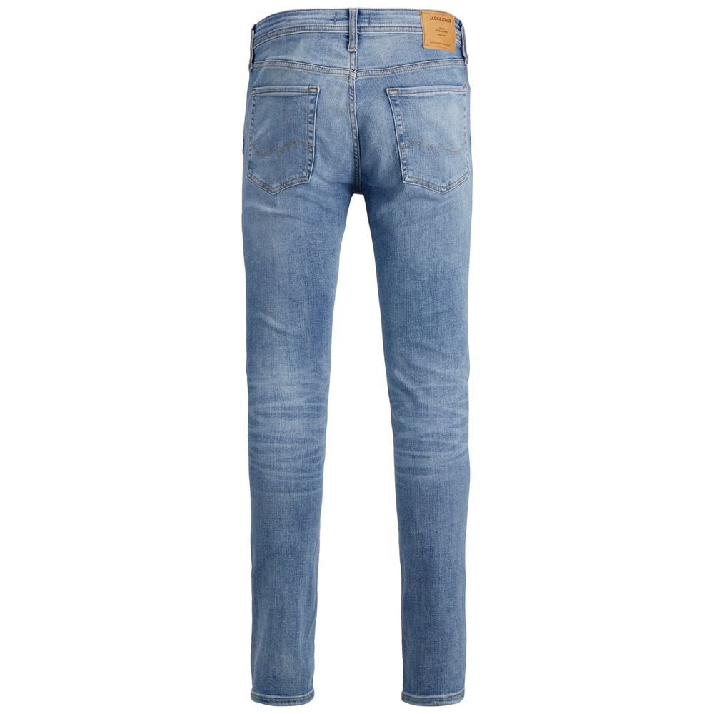 Jack Jones Blue Cotton Jeans & Pant