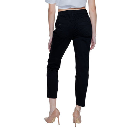 Street One Black Cotton Jeans & Pant - W46 | L26