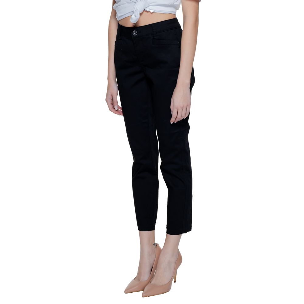 Street One Black Cotton Jeans & Pant - W46 | L26