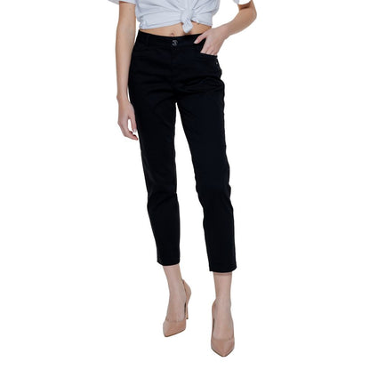 Street One Black Cotton Jeans & Pant - W46 | L26