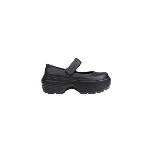 Crocs Black Synthetic Sandal - 37/38