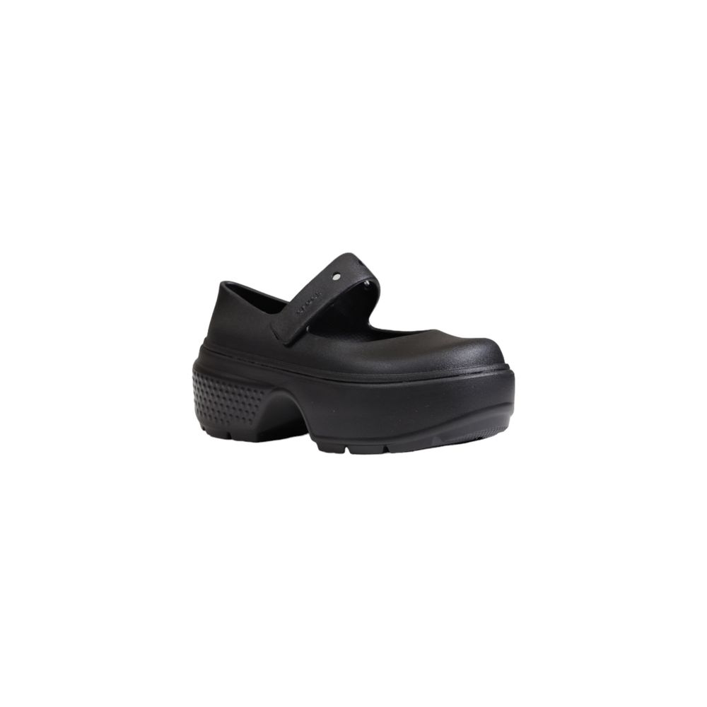 Crocs Black Synthetic Sandal - 37/38