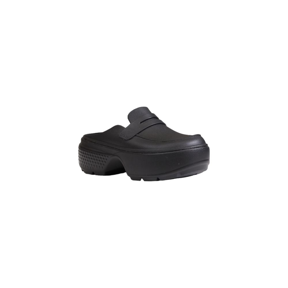 Crocs Black Synthetic Sandal - 37/38