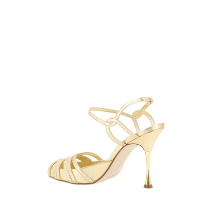 Manolo Blahnik Makanak Nappa Sandal - EU38.5/US8.5