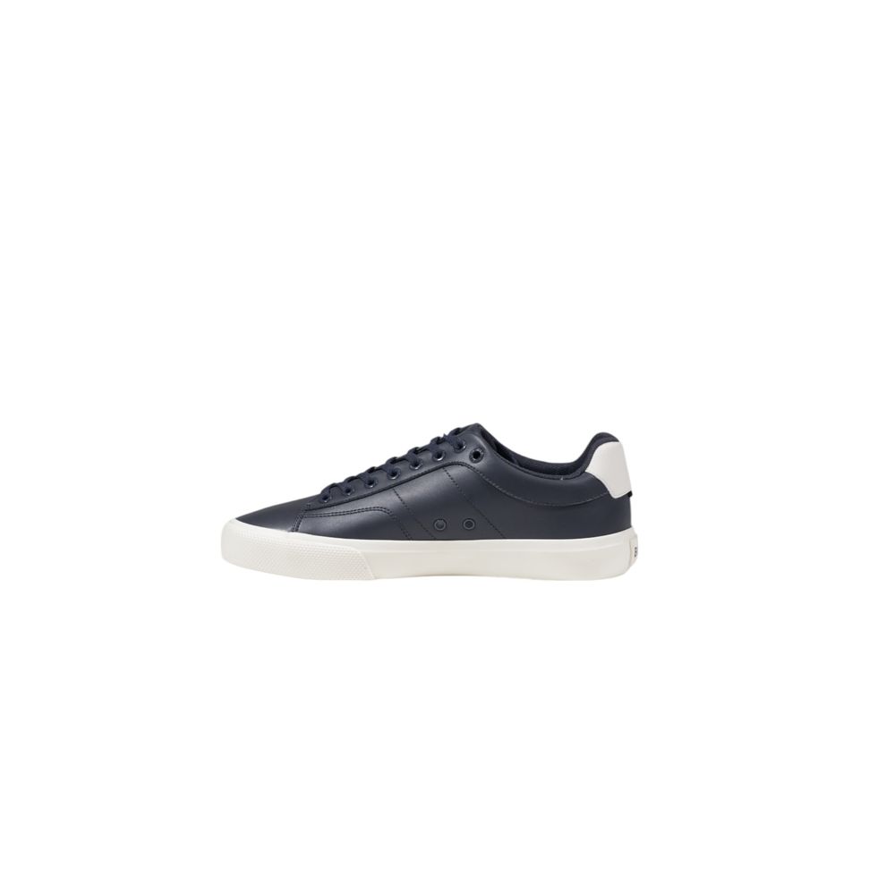 Hugo Boss Blue Leather Sneaker - EU42/US9