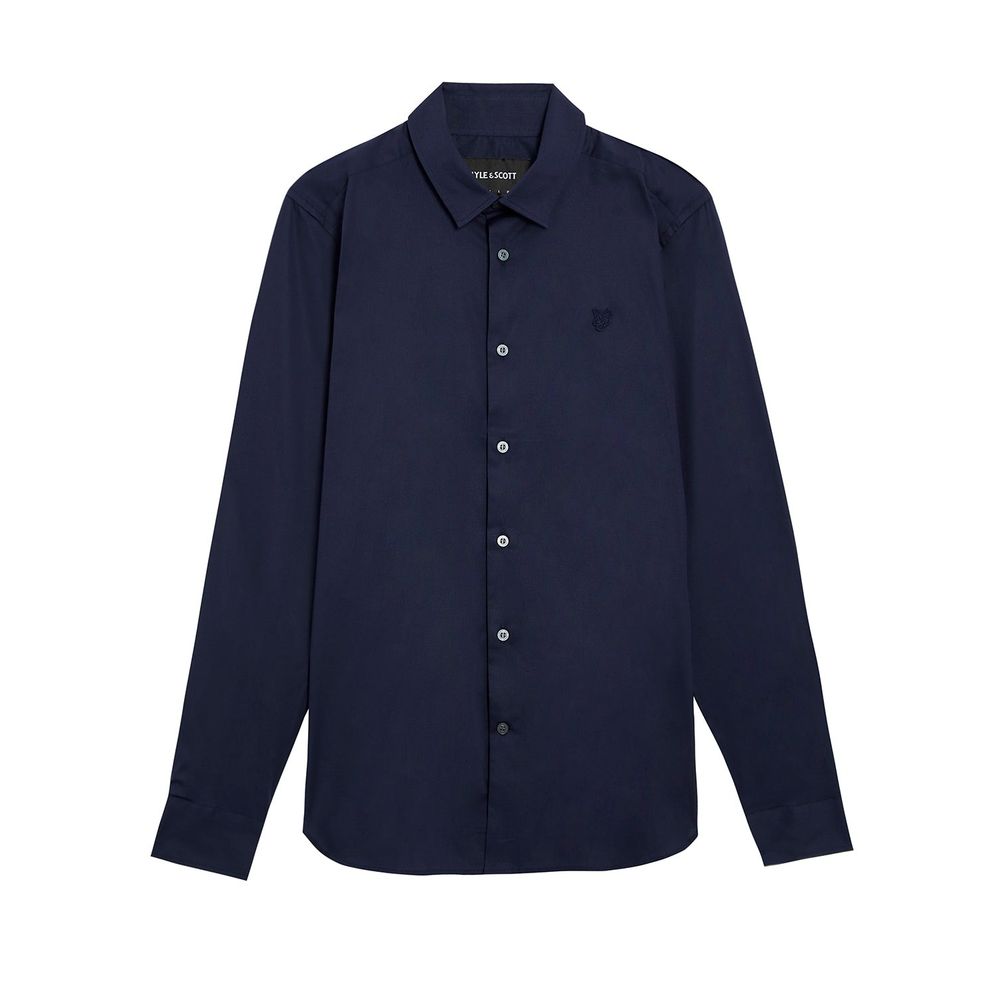 Lyle & Scott Blue Cotton Shirt