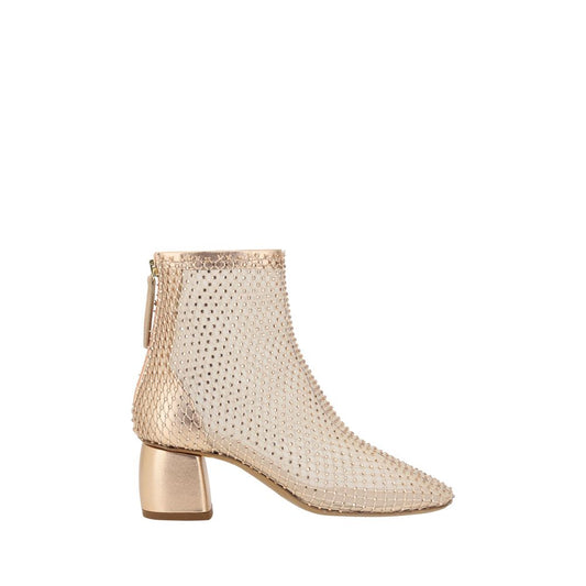 Forte_Forte Strass Mesh Ankle Boots - EU40/US10