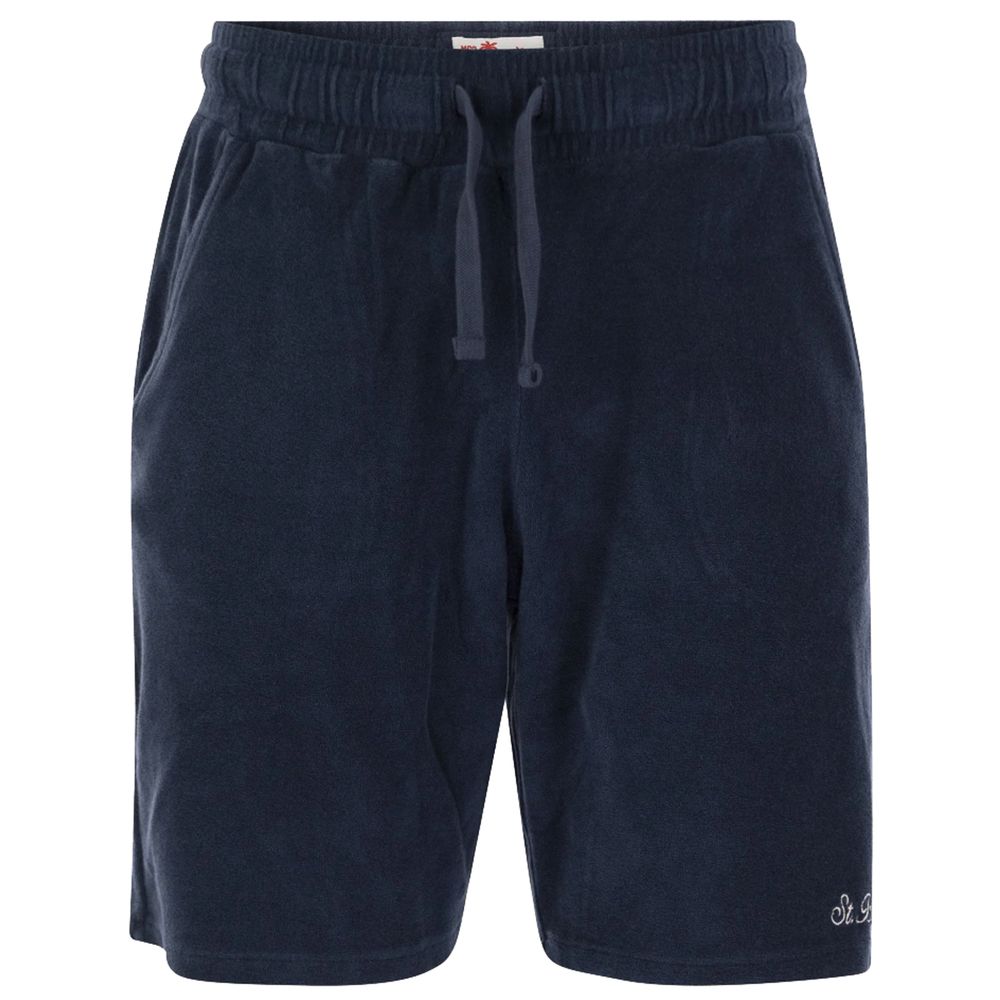 MC2 Saint Barth Blue Cotton Short - XL