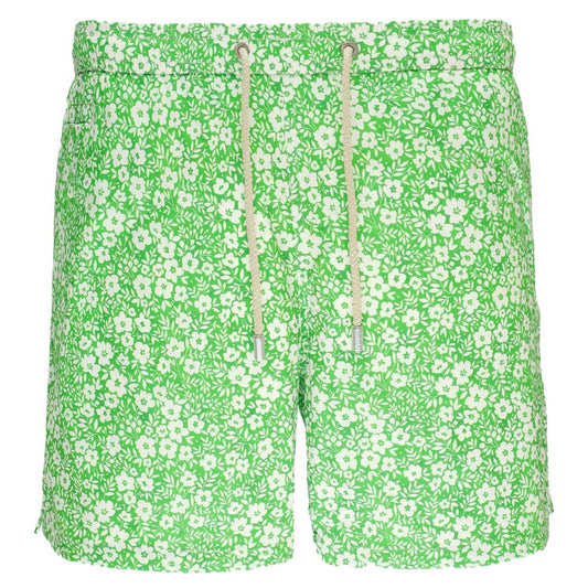 MC2 Saint Barth Green Polyester Men's Swim Shorts