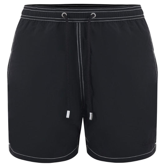 MC2 Saint Barth Black Polyester Men's Swimwear Trunks