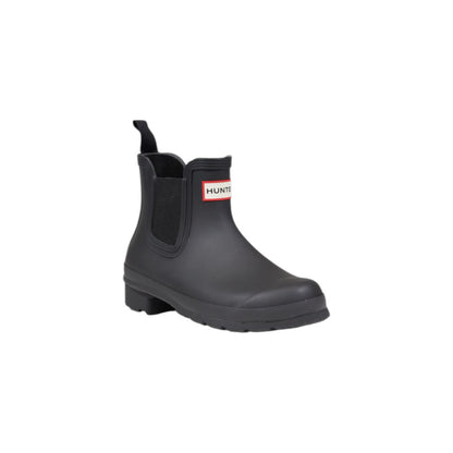 Hunter Black Polyester Polyester Boot