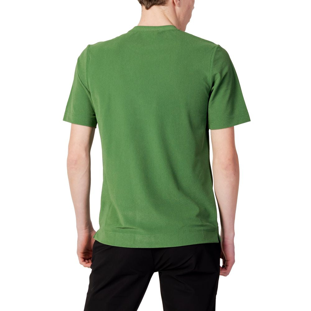 Suns Green Polyester T-Shirt - IT54 | XXL