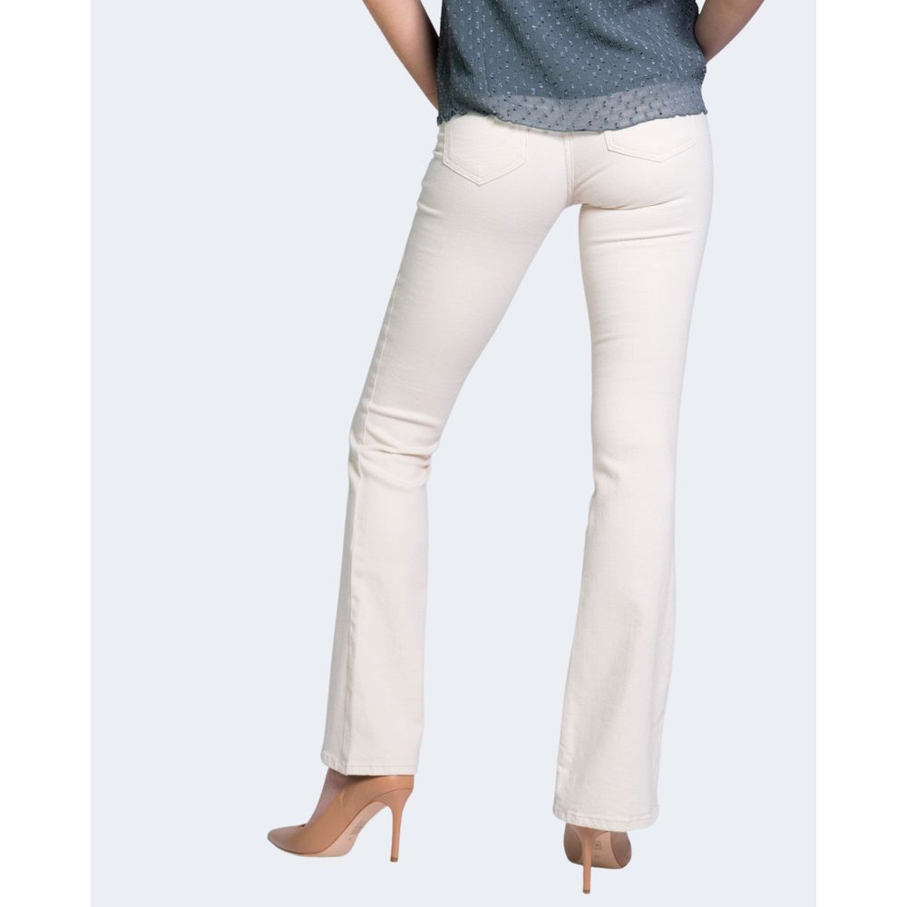 Only Cream Cotton Jeans & Pant