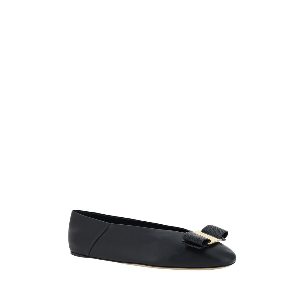 Ferragamo Vara Ballerinas - EU39.5/US9.5