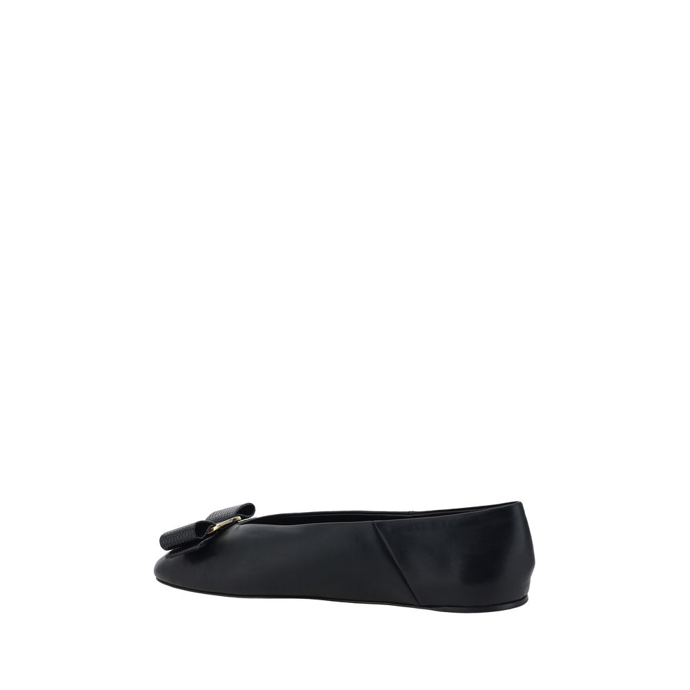 Ferragamo Vara Ballerinas - EU39.5/US9.5