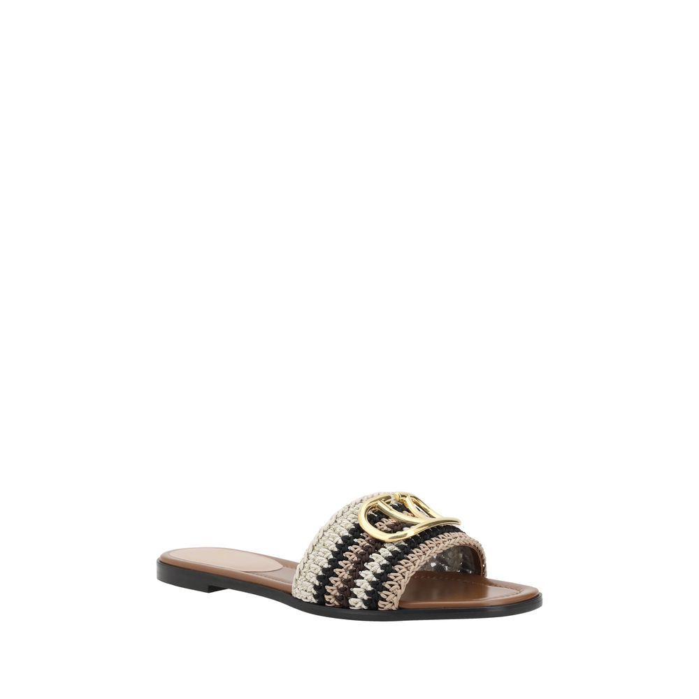 Valentino Garavani Crochet Sandals - EU37.5/US7.5