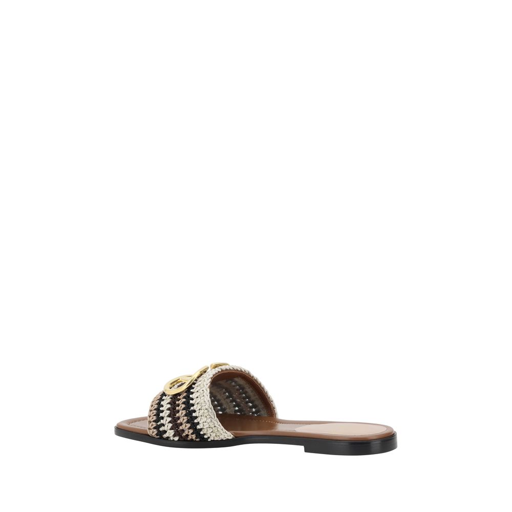 Valentino Garavani Crochet Sandals - EU37.5/US7.5