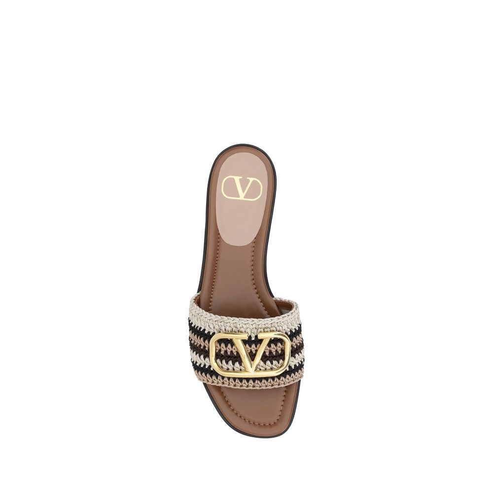 Valentino Garavani Crochet Sandals - EU37.5/US7.5