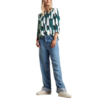 Street One Green Viscose Shirt