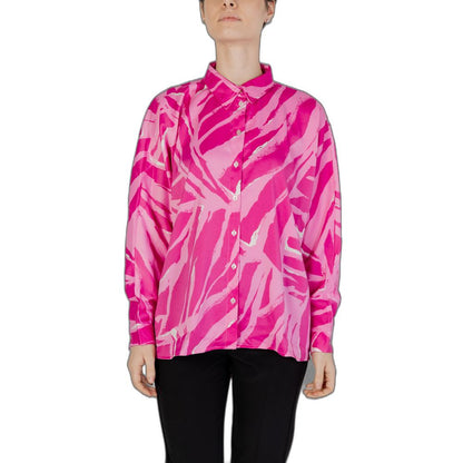 Only Pink Polyester Shirt