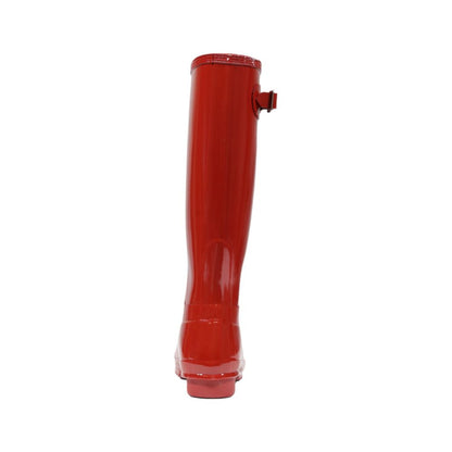 Hunter Red Polyester Polyester Boot