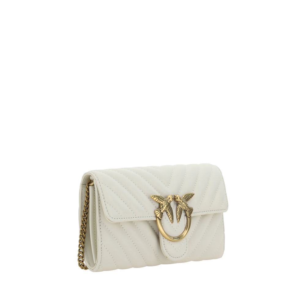 PINKO Love One Shoulder Wallet