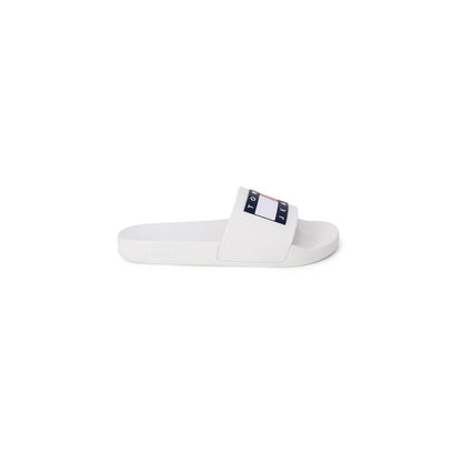 Tommy Hilfiger Jeans White Polyethylene Sandal