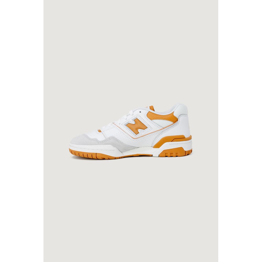 New Balance Orange Leather Leather Sneaker