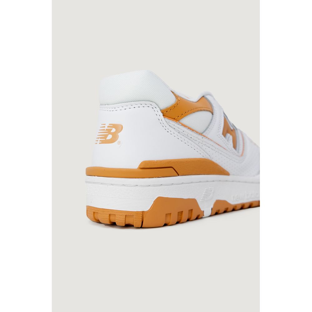 New Balance Orange Leather Leather Sneaker