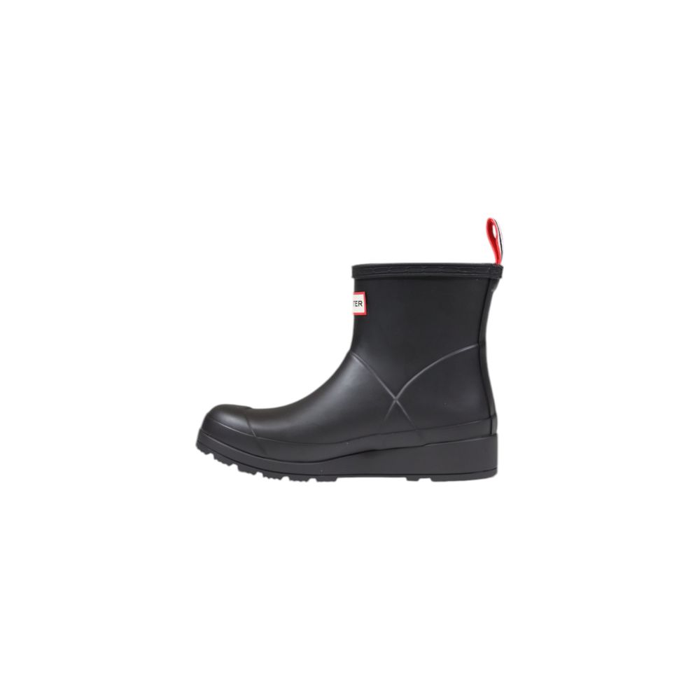 Hunter Black Polyester Polyester Boot