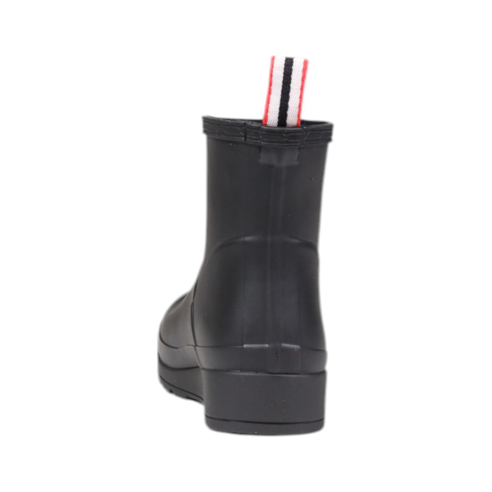 Hunter Black Polyester Polyester Boot